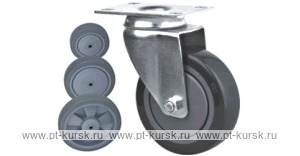 Колесо поворотное с площадкой Lema EI2-TPE-125-90-7