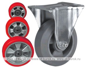 Колесо неповоротное Lema FH1-TPU-125-400-6A