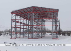  Самонесущий склад холодный